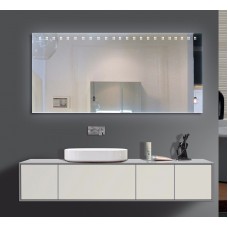 Homespiegel mit LED Beleuchtung - punkte O1LWA